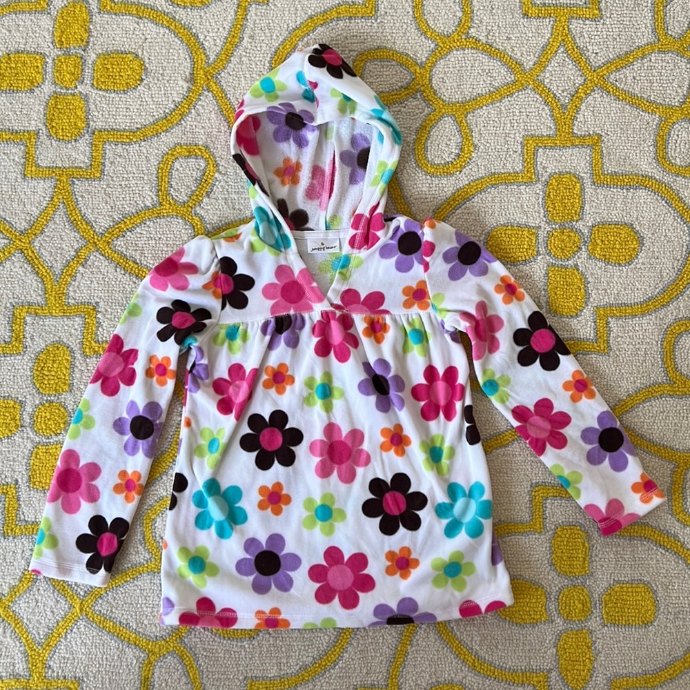 🌸 Like New! Jumping Beans Fleece Hoodie🌸 Sz 7
